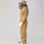Brown Cotton Apiarist Beekeeping Suit Full Body Outfit