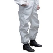 White Deluxe Cotton Beekeeping Suit with Veil Full Body