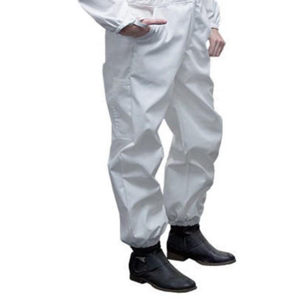 White Deluxe Cotton Beekeeping Suit with Veil Full Body White Deluxe Cotton Beekeeping Suit with Veil Full Body