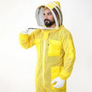 FullGuard Yellow Mesh Beekeeper Full Suit Ventilated Design