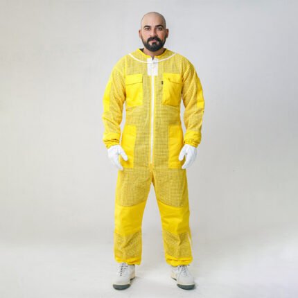 FullGuard Yellow Mesh Beekeeper Full Suit Ventilated Design