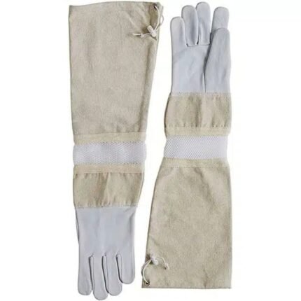 Premium Goatskin Beekeeping Gloves for Hive Protection