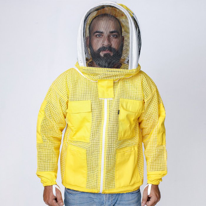 Golden Hive Guardian Beekeeping Jacket with Ventilation
