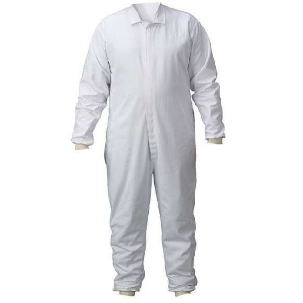 White Nylon Deluxe Full Beekeeping Suit without Veil