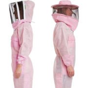 Petal Pink Ventilated Beekeeper Full Suit Ventilated Fabric