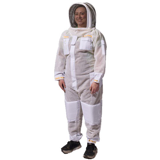 Sting Stopper White Ventilated Professional Beekeeping Suit