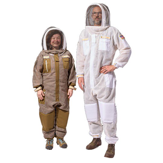 Sting Stopper White Ventilated Professional Beekeeping Suit