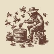 The Beekeeper Beekeeping T-Shirt