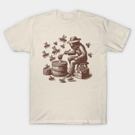 The Beekeeper Beekeeping T-Shirt