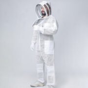 Triple Protection HiveSafe Beekeeper Full Suit in White