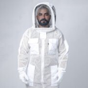 Triple Protection HiveSafe Beekeeper Full Suit in White