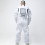Triple Protection HiveSafe Beekeeper Full Suit in White