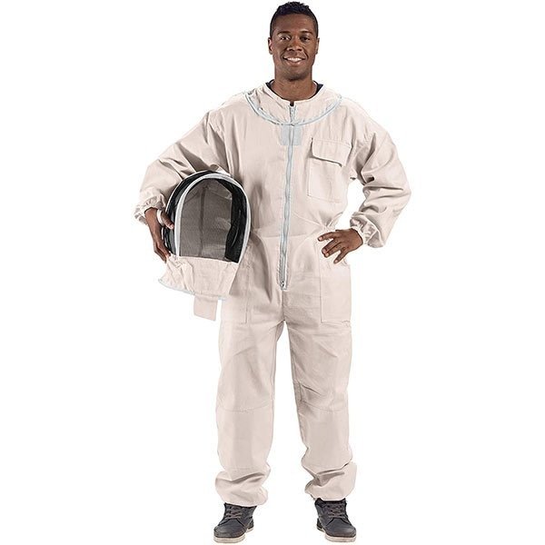 Untreated Cotton Beekeeping Suit Full Body Bee Protection