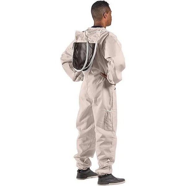 Untreated Cotton Beekeeping Suit Full Body Bee Protection