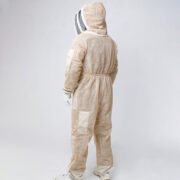 Ventilated-Beekeeper-Full-Suit-White-Unisex-Protective-Gear