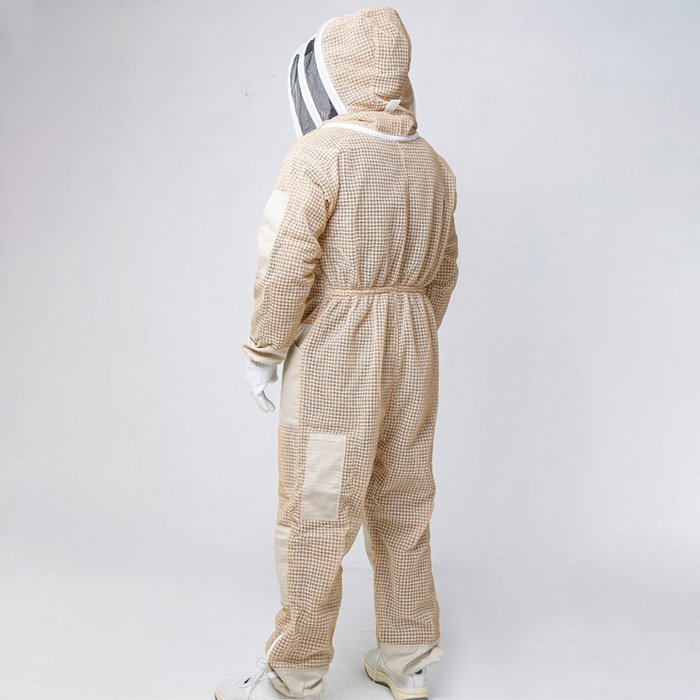 Ventilated Beekeeper Full Suit White Unisex Protective Gear (5) Ventilated-Beekeeper-Full-Suit-White-Unisex-Protective-Gear