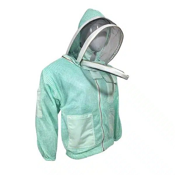 Ventilated Mesh Polycotton Beekeeping Jacket (1) Ventilated Mesh Polycotton Beekeeping Jacket