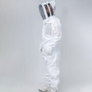 White BreezeVent Semi Vented Beekeeping Suit With Veil