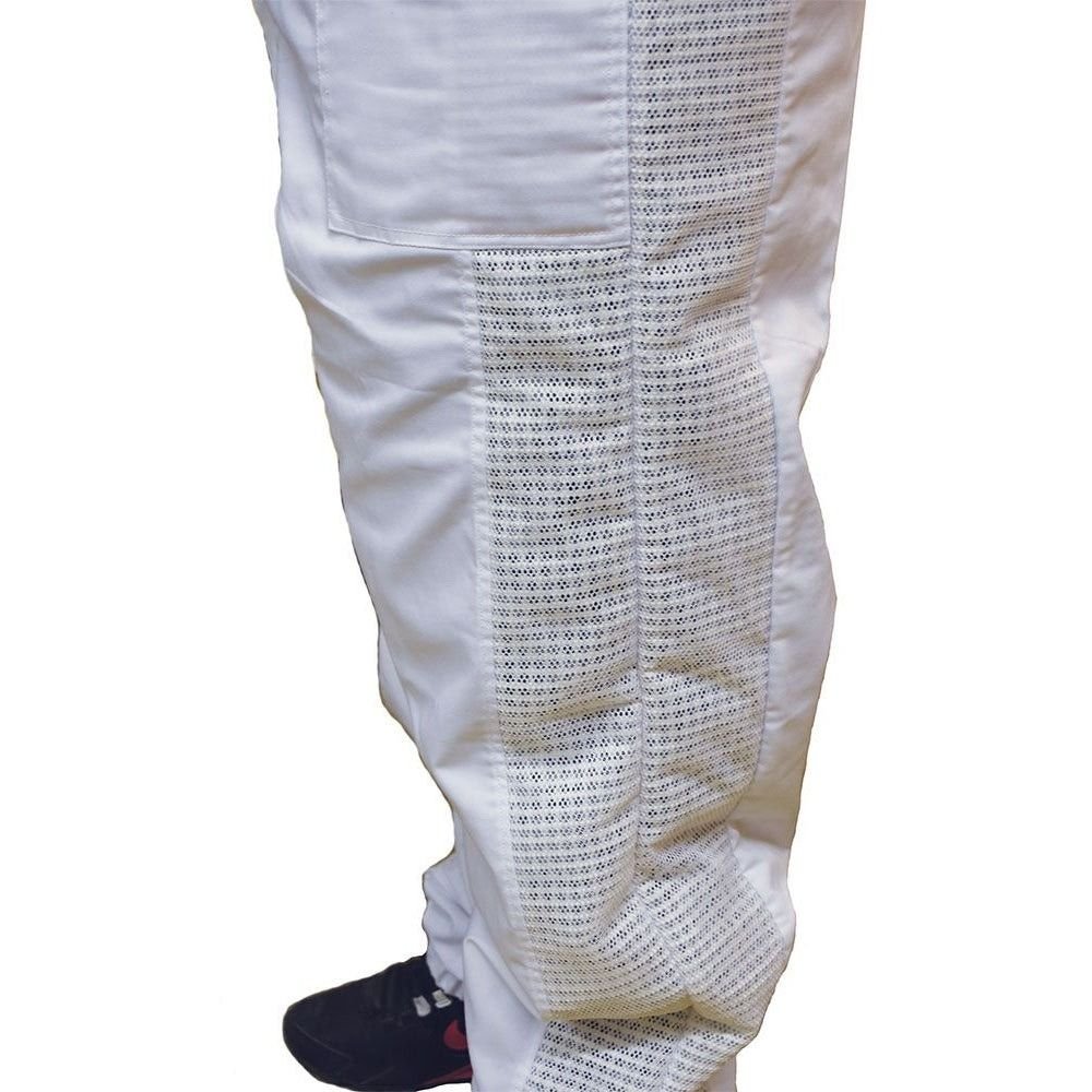 White Partially Ventilated Beekeeping Suit with Veil White Partially Ventilated Beekeeping Suit with Veil