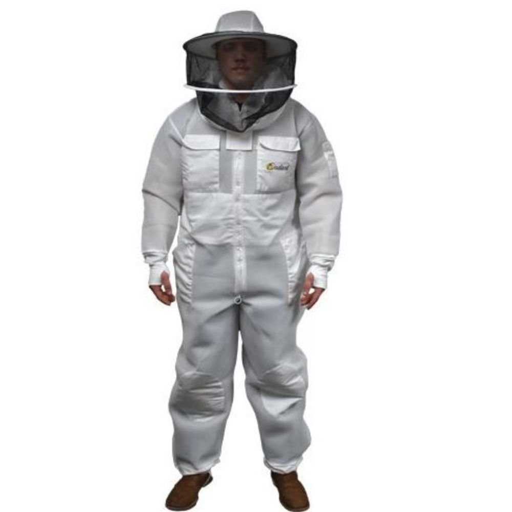 White Super Lite 3D Ventilated Beekeeping Suit