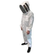 White Triple Layer Ventilated Bee Suit with Veil