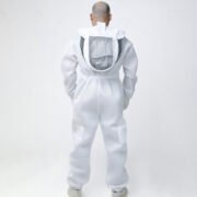 White Vented Professional Beekeeping Full Coverage Suit