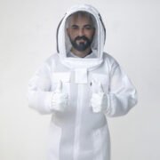 White Vented Professional Beekeeping Full Coverage Suit