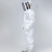 White Vented Professional Beekeeping Suit With Ventilation