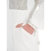 White Ventilated Beekeeping Suit for Summer Comfort