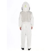 White Ventilated Beekeeping Suit for Summer Comfort