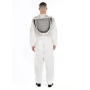 White Ventilated Beekeeping Suit for Summer Comfort