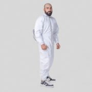 WhiteGuard Cotton Beekeeping Suit Full Body Protection - Image 4