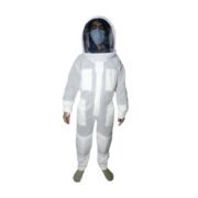 White Beekeeping Suit with Gloves
