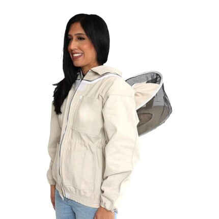 Off White Cotton Beekeeping Jacket