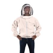Natural White Cotton Beekeeping Jacket
