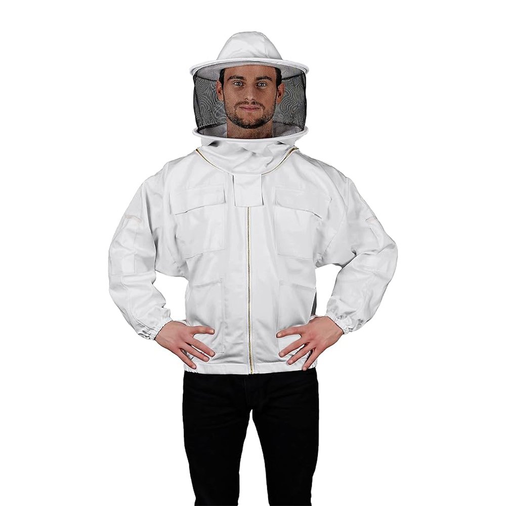 Linen White Polycotton Beekeeper Suit