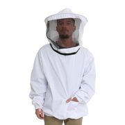 Cotton Beekeeping Pullover Smock Jacket