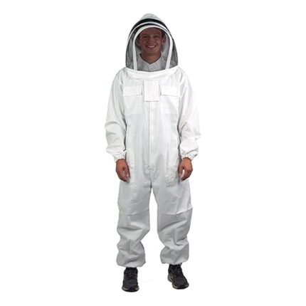 Cotton Beekeeping Jacket with Veil