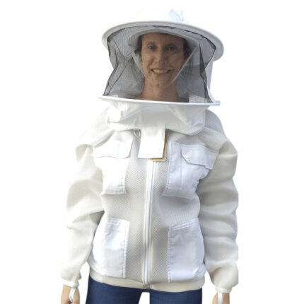 Ventilated Jacket With Round Hat Veil
