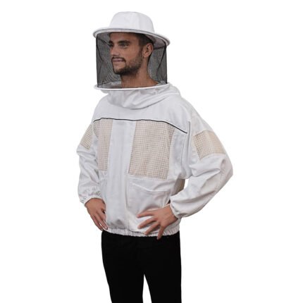 Beekeeping Jacket with Round Veil