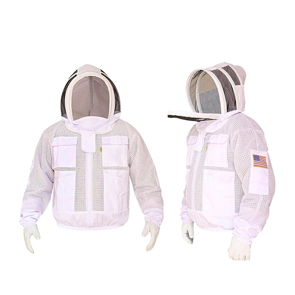 Beekeeping Jacket with Fencing Veil