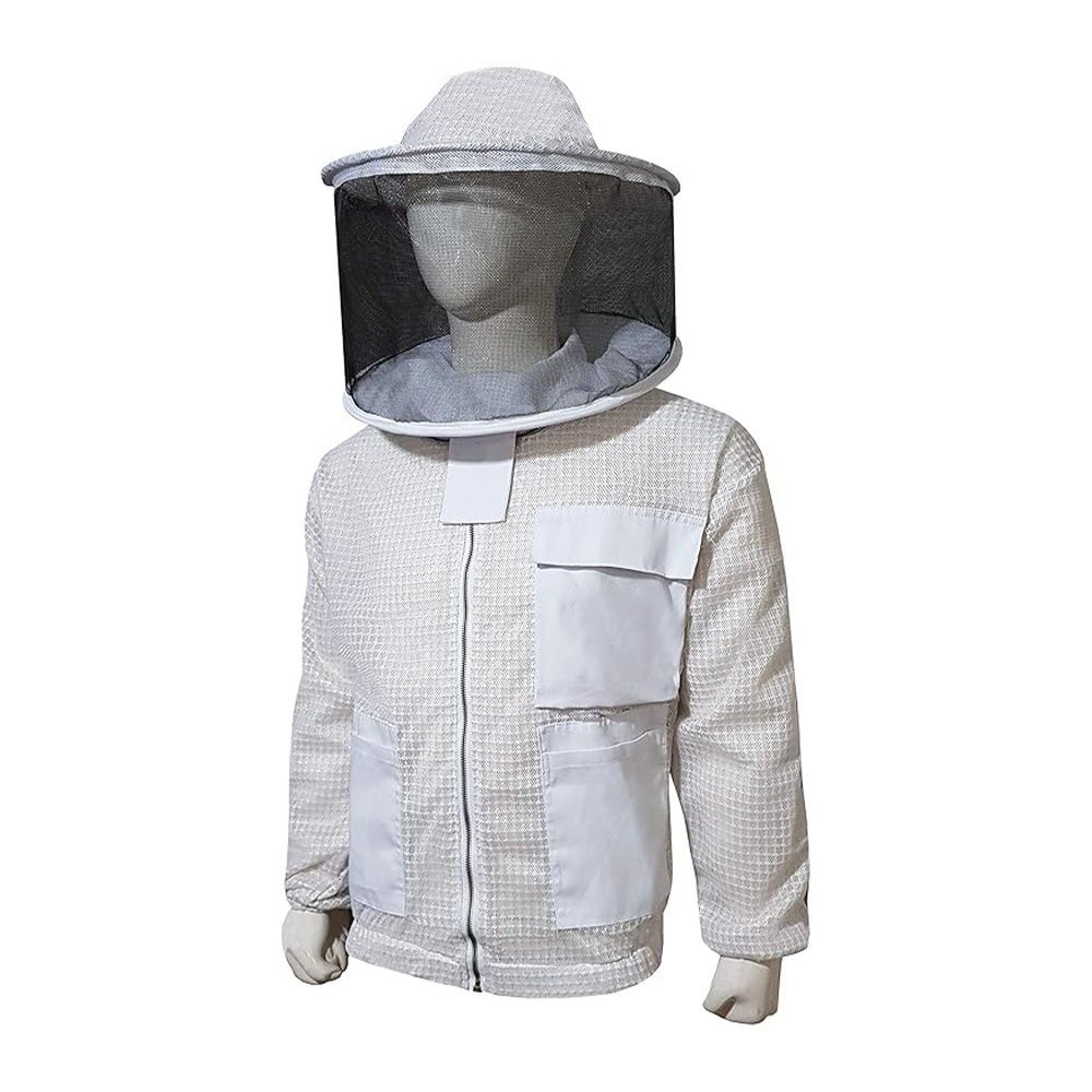 Ventilated Beekeeping Jacket with Veil Ventilated Beekeeping Jacket with Veil