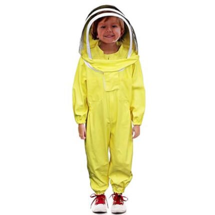 Yellow Kids Beekeeping Full Suit