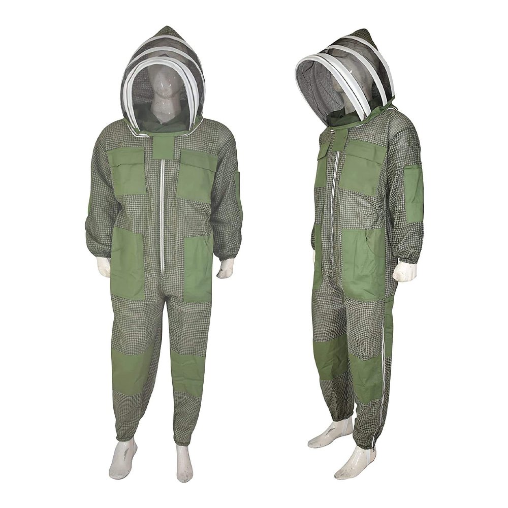 Ventilated Beekeeping Olive Green Suit