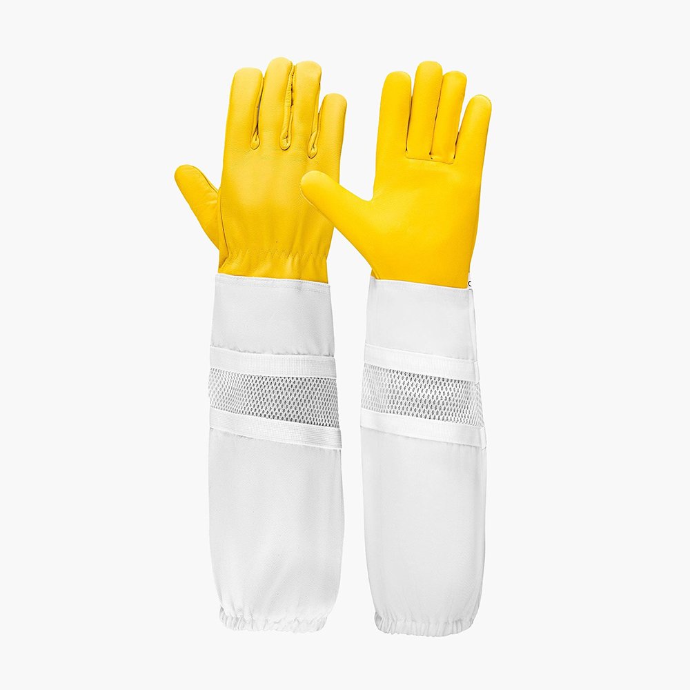 Mesh Ventilated Armour Beekeeping Gloves
