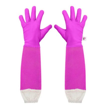 Cow Hide Ventilated Beekeeping Gloves