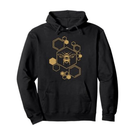 Beekeeping Honeycomb Pullover Hoodie