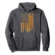 American Flag Beekeeper Pullover Hoodie