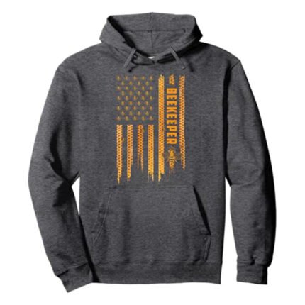 American Flag Beekeeper Pullover Hoodie