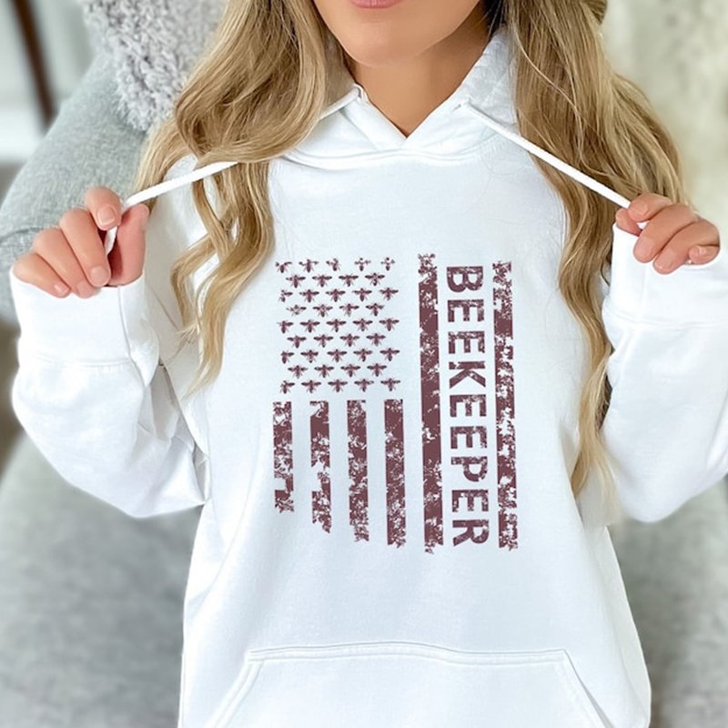 Beekeeper Flag Sweatshirt Hoodie